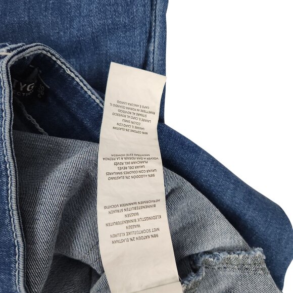 Written in the Stars Flared High Waist Denim Jeans Nasty Gal Women Size 6 - Picture 6 of 11